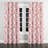 Patchwork Curtain panels - French Country Pink And White Blush Quilt Grommet Curtain - 1 Panel-1266164152-1266164156
