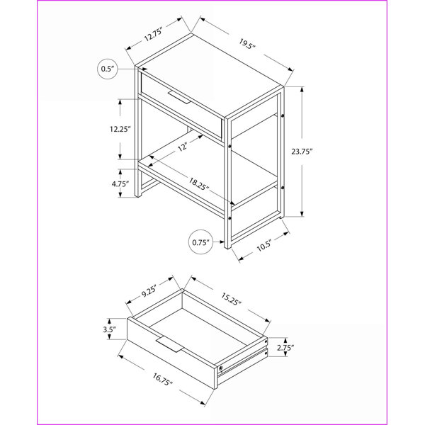 Dimensions du produit