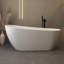 Baignoire de trempage autoportante en acrylique 67 po