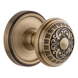 Grandeur Georgetown Rosette Double Dummy with Windsor Door Knob