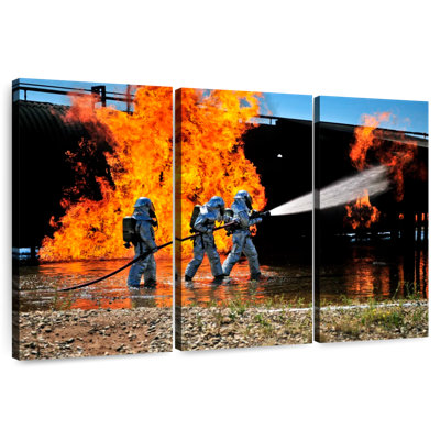 Simulation d'un feu d'urgence
