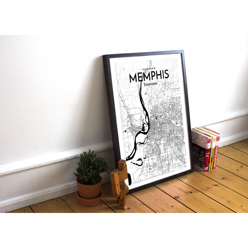 Memphis - No Frame Print, 43.2cm H x 27.9cm W x 0.13cm D