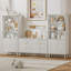 Ensemble de chambre à coucher 3 pièces (1 commode + 2 armoires)-650519083