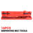16pc Serpentine Belt Tool Set, Install Remove Serpentine Belts For Spring Loaded, With Case