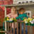 Cozy Escape Wooden Outdoor Two-Story Playhouse with Tube Slide, Kitchen, Rock Wall and Bench - Natural
