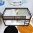Wood Frame Twin Over Twin Size Bunk Bed With Ladder,Strengthened Slats-321203896
