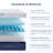 EGOHOME 12" Plush Cooling Gel Memory Foam Mattress in a Box with CertiPUR-US, OEKO-TEX Certified-130441009-130441012