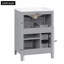 Meuble-lavabo simple 24 po avec lavabo en céramique Velmori, plateau basculant, tablette réglable et rangement multiple-1302651165