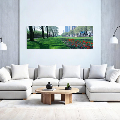 Jardins publics, boucle, paysage urbain, Grant Park, Chicago, Illinois, art contemporain abstrait, art contemporain