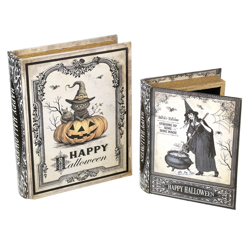 Halloween Decorative Book Set