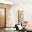 Johvan Pre-Lit White Pine Christmas Tree with LED Twinkling Lights-1895177866