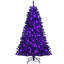 Arbre de Noël en pin noir 72 po avec 250 lumières DEL Costway