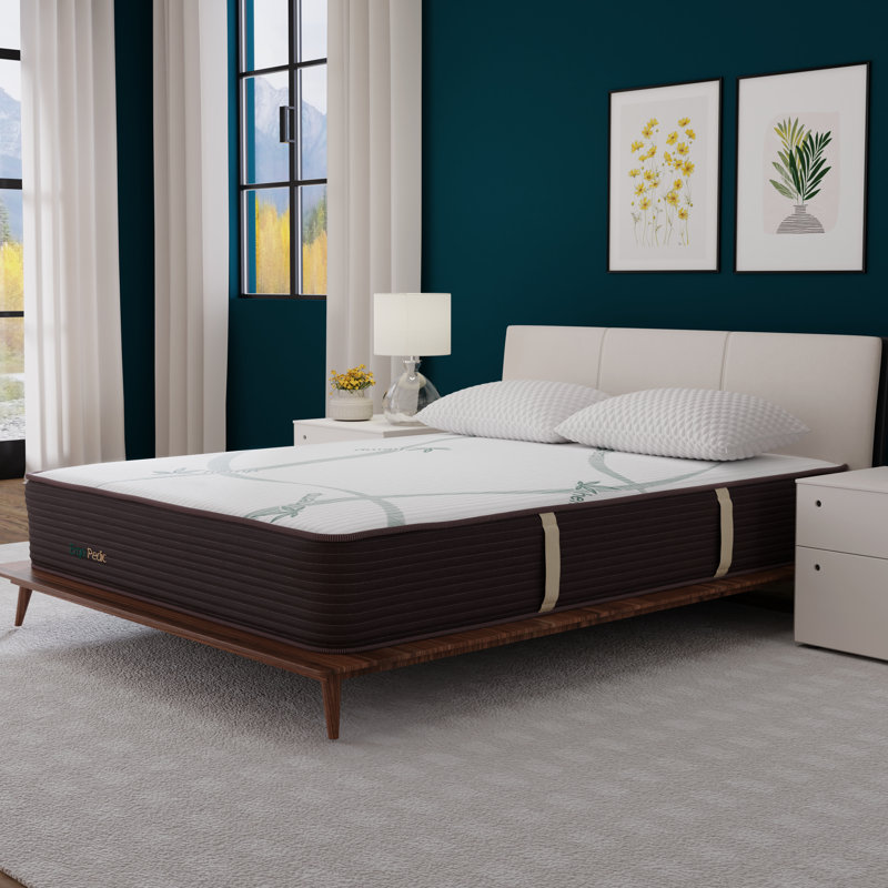 Matelas moyen infusé 10 po Zencloud Hybrid, Très grand californien
