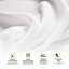 4Pc White Cotton Blend Napkins