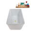 Baignoire autoportante et plateau 60 "avec drain interne 60" Streamline-108298617