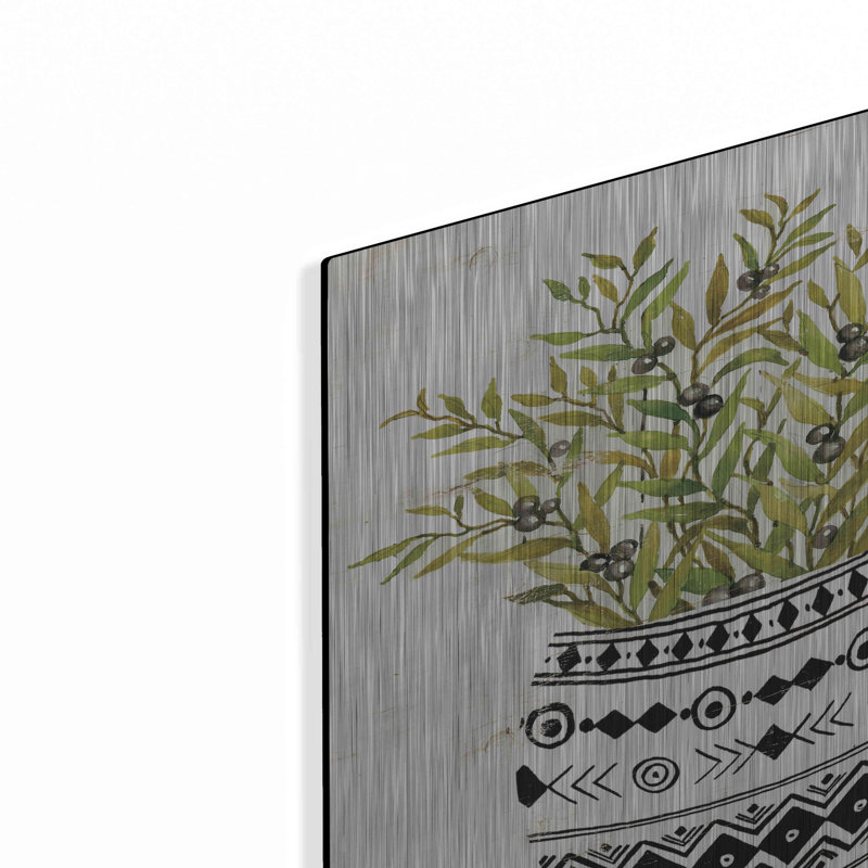 «Mud Fabric Succulent I» par Cindy Jacobs, H 12 po x l 12 po
