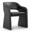 Fauteuil rembourré en similicuir-459764574