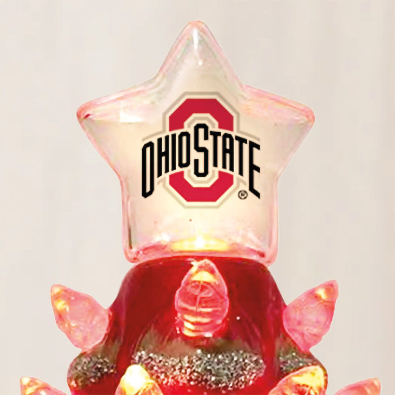 Arbre de Noël 6,5 po Nite Lite, Ohio State