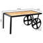 Anaia Wheel Coffee Table