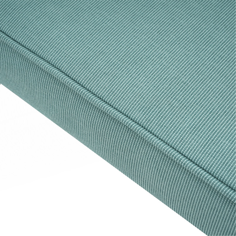 Coussin de chaise d'extérieur, bleu sarcelle