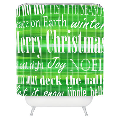 Rideau de douche simple Sophia Buddenhagen Christmas