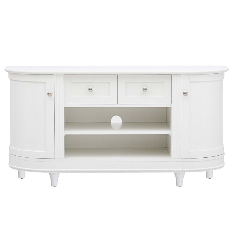 Buffet 2 tiroirs 48,53 po Leelou, Blanc