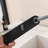 Modern 7.2" Pull-Down Bathroom Faucet with Digital Temperature Display-129606633