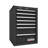 14.5'' W 7 -Drawer Steel Side Chest with Wheels-50536471