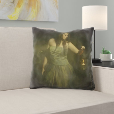 Microsuede Throw Pillow