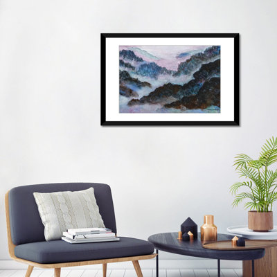 Sandia du soir - Reproduction d'art mural - Papier d'art encadré