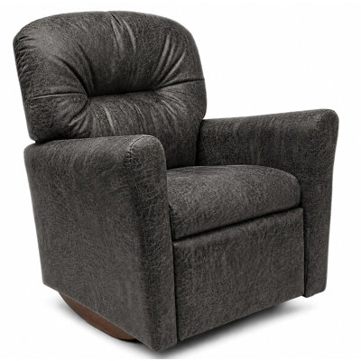 Kids Rocker Recliner Chair - Distressed Gray