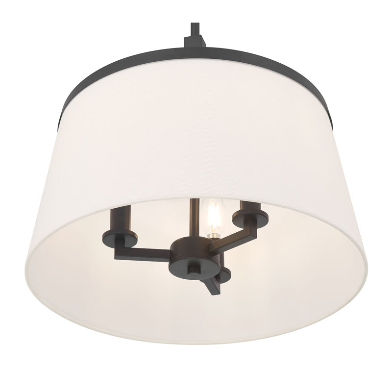 Luminaire suspendu 3 lumières Ameya, H 53,5 po x l 16 po x P 16 po, Trois lumières