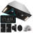 30 In. 900 Cfm Insert Range Hood In Black Stainless Steel With Dishwasher Filter