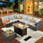 Premium All-Weather Wicker 6 - Person Patio Conversation Set with Cushions-98524812