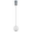 Detzani 1 - Light Nickel Matt LED Geometric Pendant