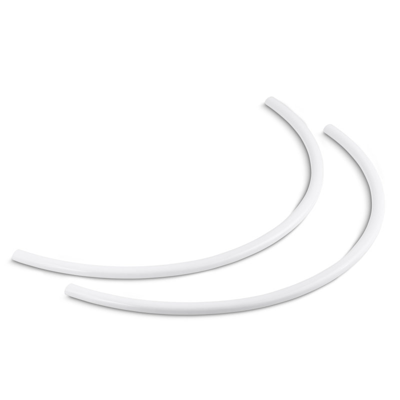 Vintage Wall Mounted Towel Bar, White