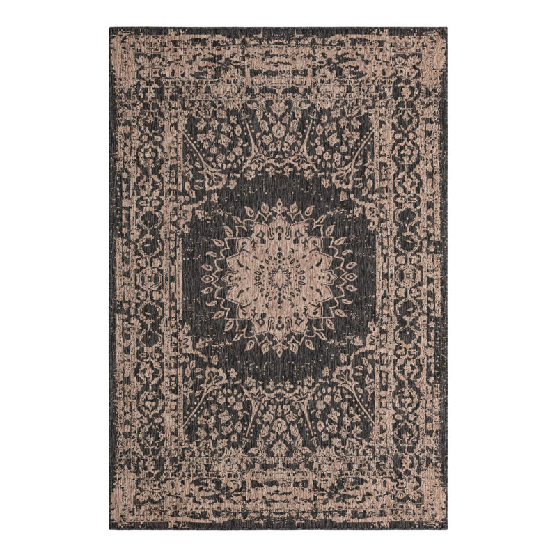 Ornate Lamotte Indoor/Outdoor Area Rug, Rectangle 6'1" x 9'