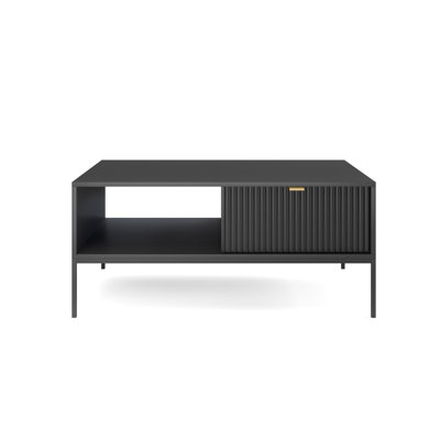 Asley Four Leg Coffee Table with Storage