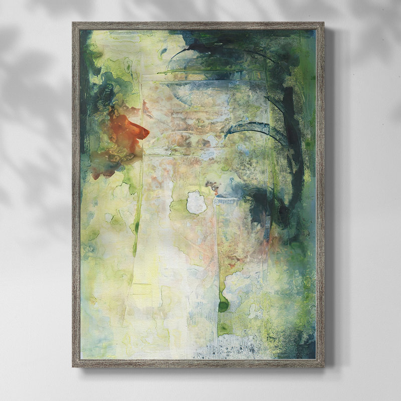 Nature's Elements II, reproduction encadrée - bois massif, H 11 po x l 9 po
