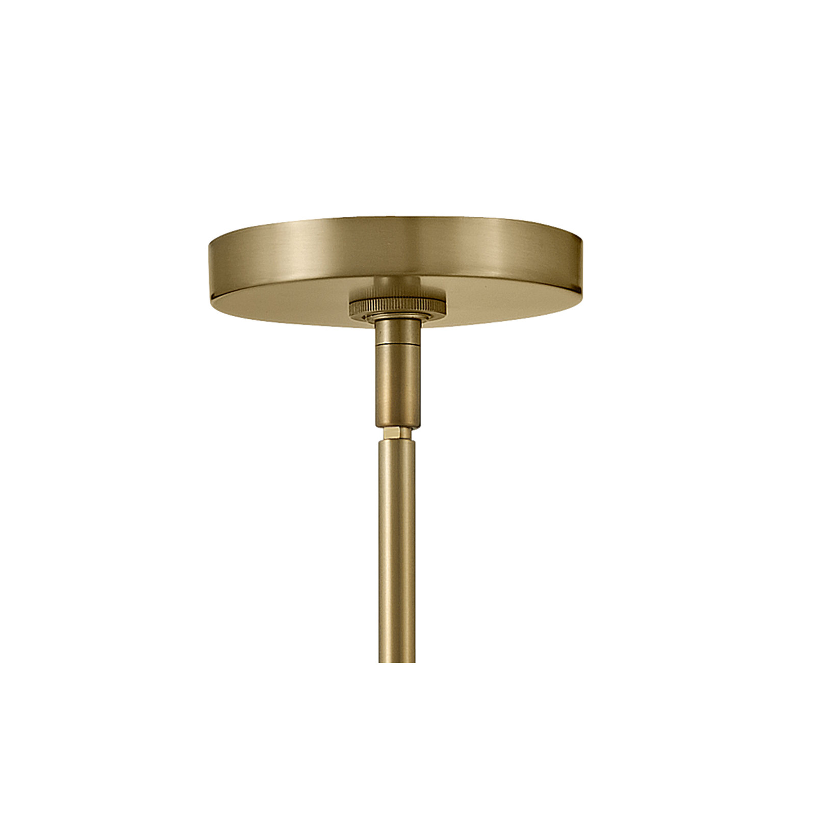 Kenza 4 Light Dimmable Pendant, Lacquered Brass