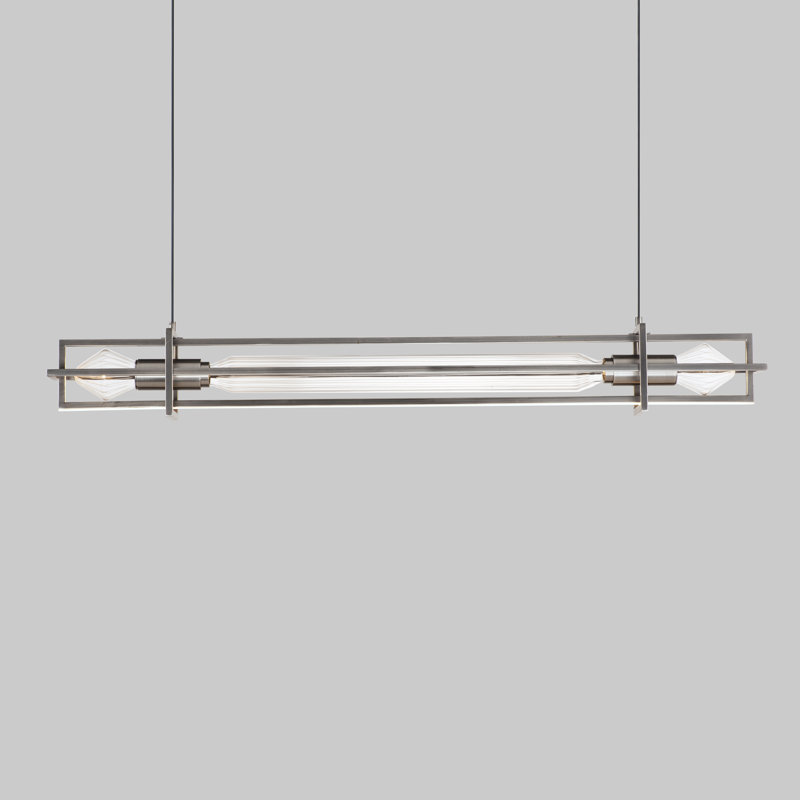 5 - Light LED Pendant, Gunmetal