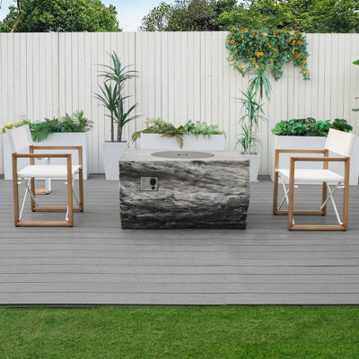Hernandez Outdoor Seating Group With Firepit