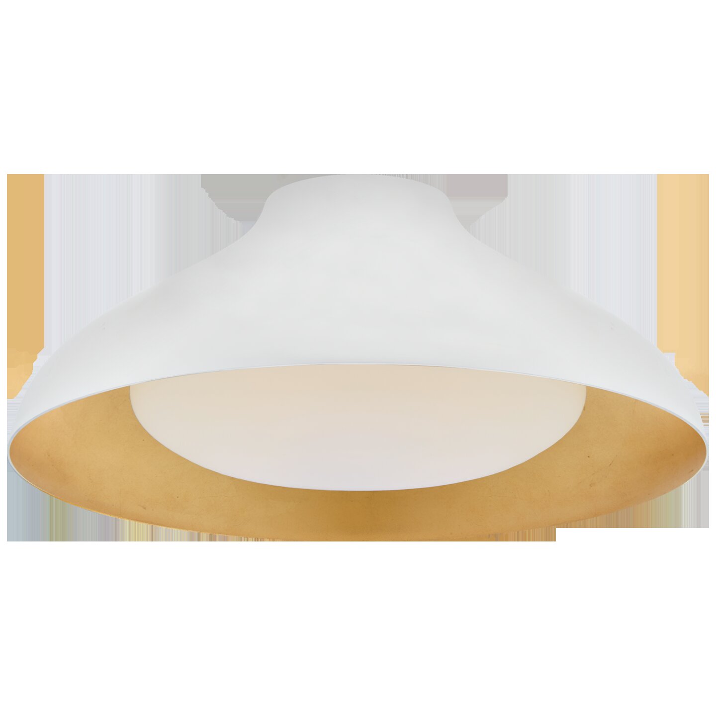 Visual Comfort Agnes 1 Light LED Flush Mount by AERIN Perigold