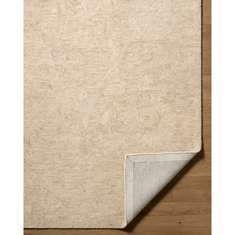 Rachel Zoe x Livabliss The Neutral Edit Handmade Rug, Rectangle 2' x 3', Sandstone