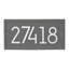 Plaque d'adresse moderne-753185553-753185583