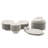 Eugene 53 Piece Porcelain China Dinnerware Set - Service for 12