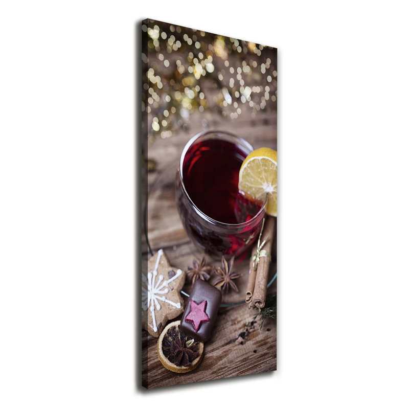 Mulled Wine - Wrapped Canvas Print