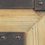 Miroir brun en bois Markeyia