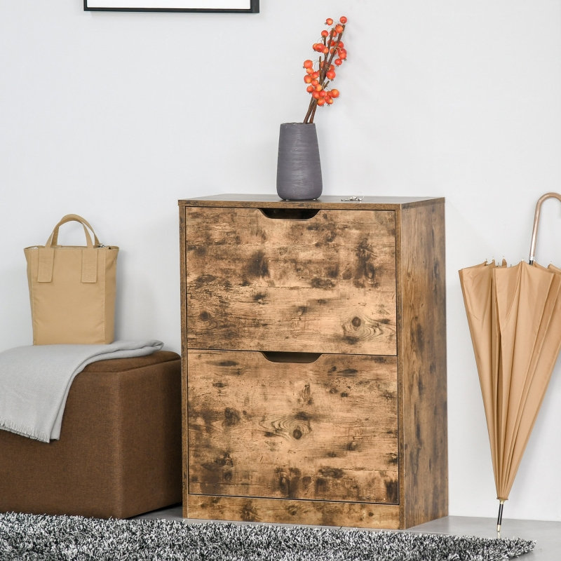 12 Pair Flip Down Shoe Storage