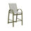 Chaise de bar en aluminium sauge vert Berlin